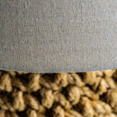 Rope Base Linen Table Lamp | Vical Home Hellimer