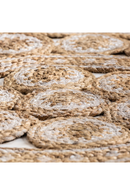 Jute Round Floral Rug 8' | Vical Home Zulai | Oroatrade.com