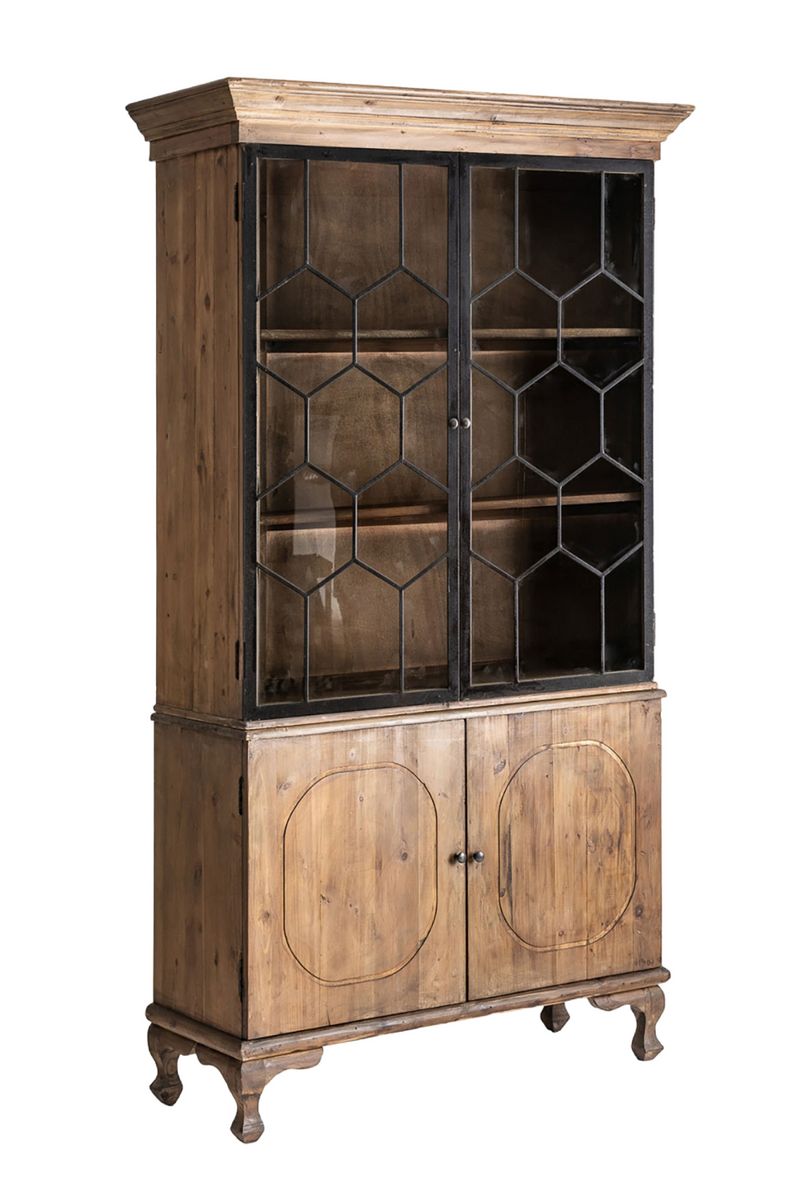 Hexagonal Iron Display Cabinet | Vical Home Lavik | Oroatrade.com