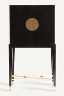 Black Wooden 2-Door Cabinet | Vical Home Vinh | Oroatrade.com
