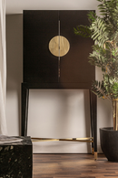 Black Wooden 2-Door Cabinet | Vical Home Vinh | Oroatrade.com