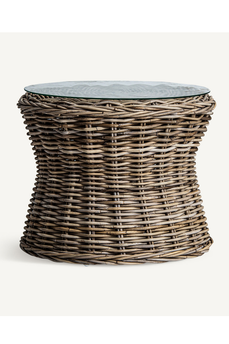 Braided Rattan Coffee Table | Vical Home Chira | oroatrade.com