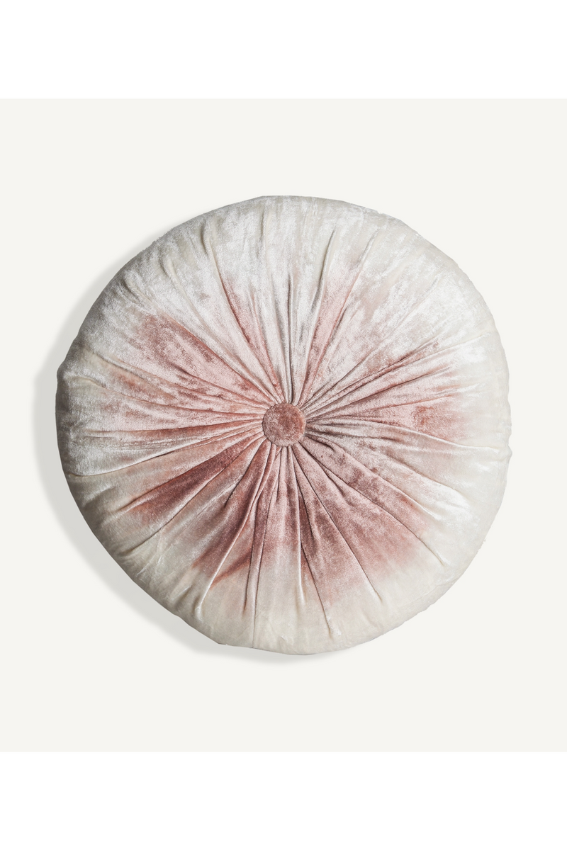 White Round Cushion | Vical Home Nilea | Oratrade.com