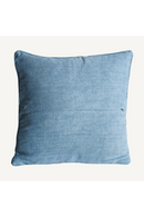 Embroidered Blue Cotton Cushion | Vical Home Blesi | Oroatrade.com