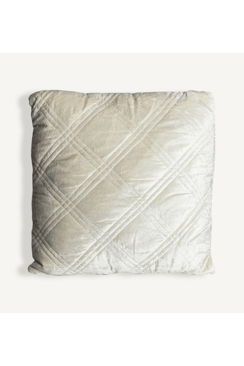 White Viscose Cushion | Vical Home Ahren | Oroatrade.com