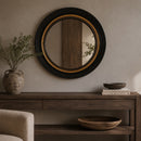 Black Round Mirror | Vical Home Haner
