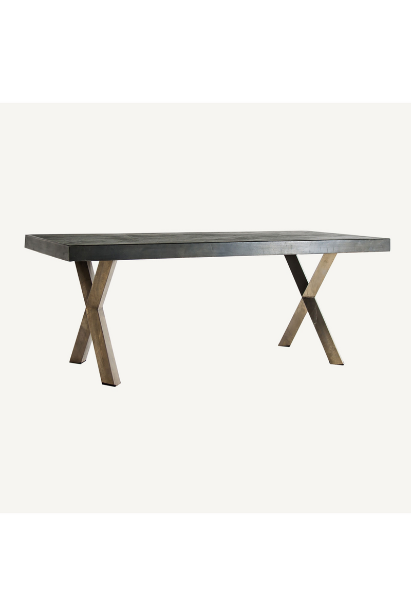 Wooden X-Leg Dining Table | Vical Home Kapie | Oroatrade.com