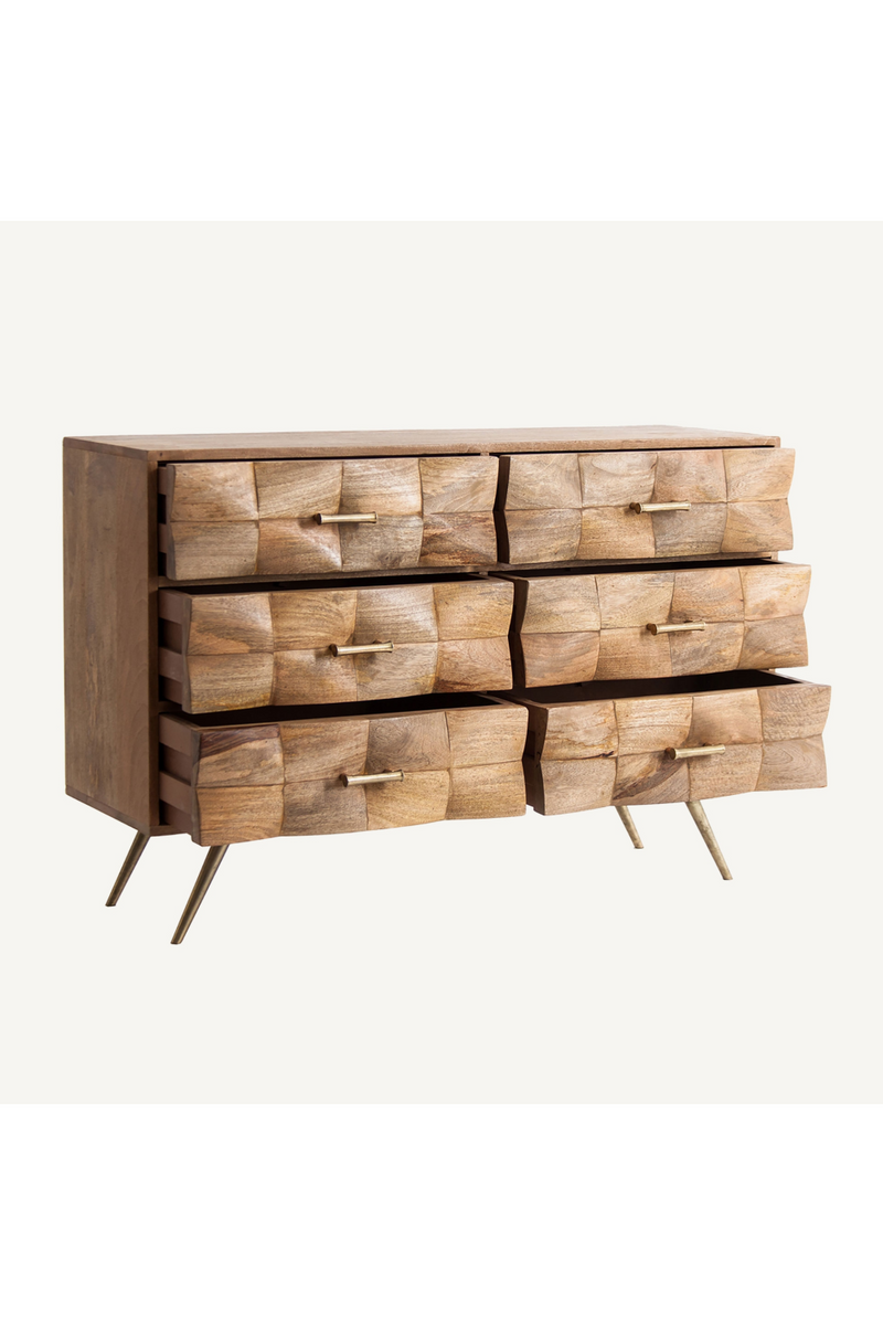 Elm Wood Chest of Drawers | Vical Home Kusel | Oroatrade.com