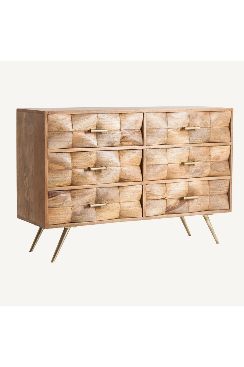 Elm Wood Chest of Drawers | Vical Home Kusel | Oroatrade.com