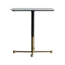 White Marble Square Side Table | Vical Home Dahn