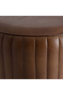 Brown Leather Counter Stool | Vical Home Seney | Oroatrade.com