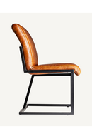 Brown Leather Bar Sofa | Vical Home Chadron | Oroatrade.com