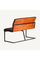 Brown Leather Bar Sofa | Vical Home Chadron | Oroatrade.com