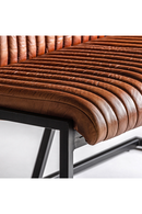 Brown Leather Bar Sofa | Vical Home Chadron | Oroatrade.com