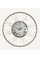 Gold Art Deco Clock | Vical Home Greer | Oroatrade.com