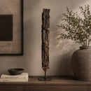 Rustic Teak Wood Sculpture | Vical Home Kaifhema