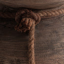Weathered Teak Wood Vase | Vical Home Zaulle
