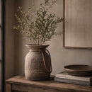 Weathered Teak Wood Vase | Vical Home Zaulle