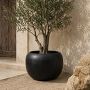 Hospitality furniture - Black Terracotta Flower Pot - www.oroatrade.com
