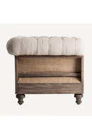 Beige Tufted Chesterfield Lounge Chair | Vical Home Gore | Oroatrade.com