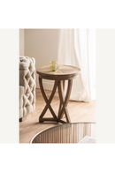 Crisscross Base Pine Side Table | Vical Home Chirlwe | Oroatrade.com