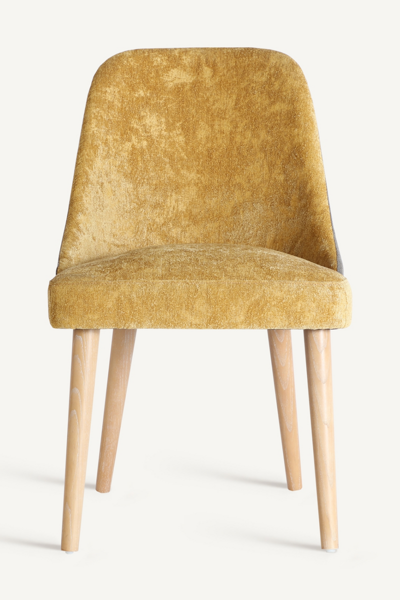 Yellow Linen Accent Chair | Vical Home Lage | Oroatrade.com