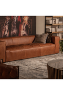 Brown Leather Sofa | Vical Home Kurza | Oroatrade.com