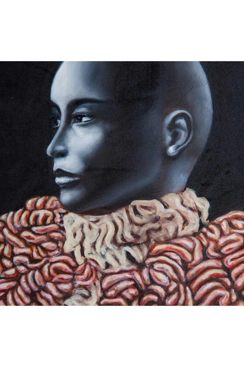 Bald-Headed Woman Art Print | Vical Home Ilea | Oroatrade.com