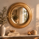 Gold Round Mirror | Vical Home Almesso