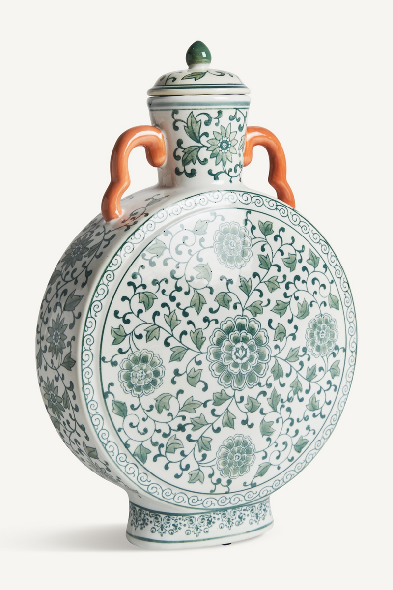 Green Foliage Ceramic Vase | Vical Home Plitz | Oroatrade.com