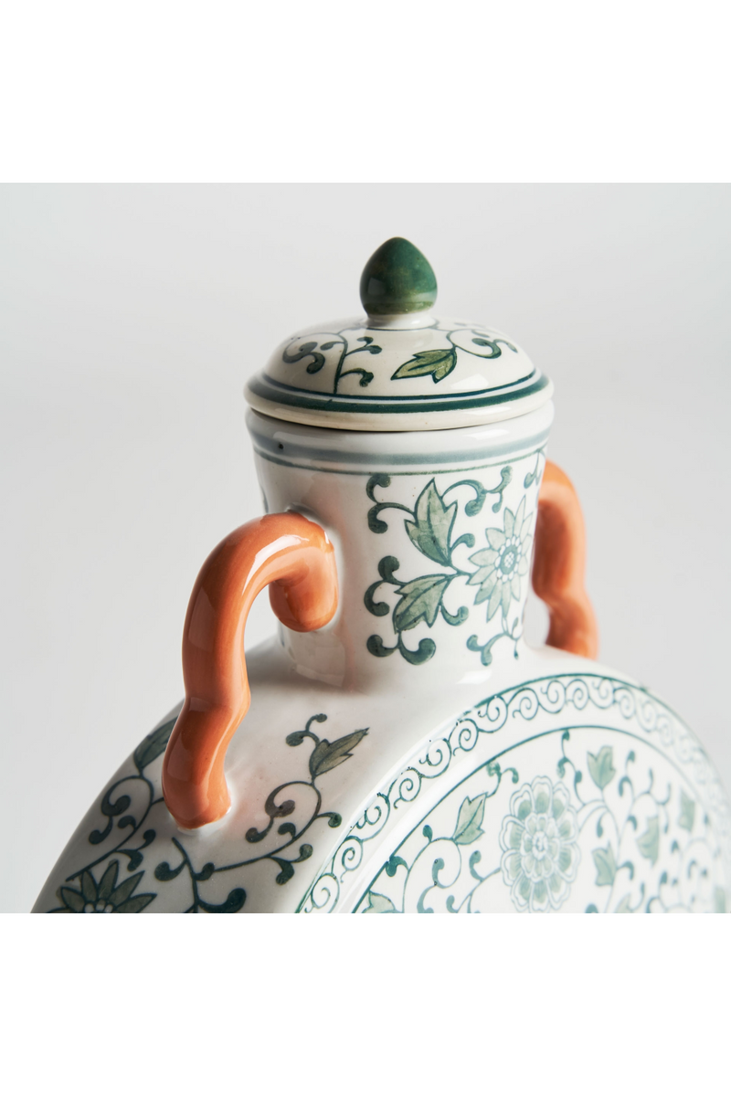 Green Foliage Ceramic Vase | Vical Home Plitz | Oroatrade.com