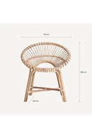 Round Rattan Armchair | Vical Home Chilaw | Oroatrade.com