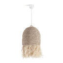 Hospitality furniture - Natural Fiber Fringed Pendant Light - www.oroatrade.com
