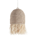 Hospitality furniture - Natural Fiber Fringed Pendant Light - www.oroatrade.com