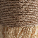 Hospitality furniture - Natural Fiber Fringed Pendant Light - www.oroatrade.com