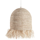 Hospitality furniture - Natural Fiber Fringed Pendant Light - www.oroatrade.com