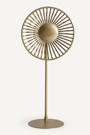 Gold Circular Floor Lamp | Vical Home Zug | Oroatrade.com