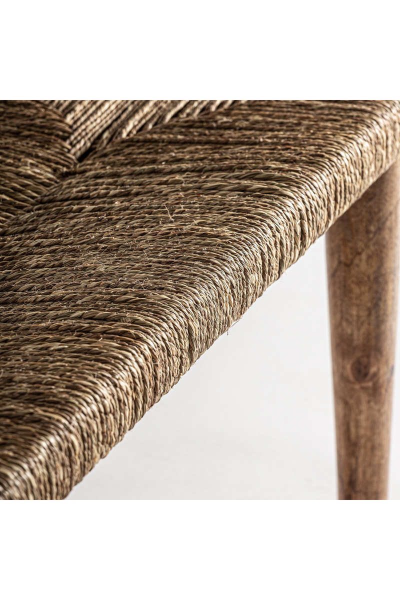 Natural Fiber Bench | Vical Home Tassaloro | Oroatrade.com