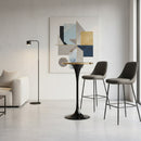 Black Pedestal Bar Table | Vical Home Than | Oroatrade.com