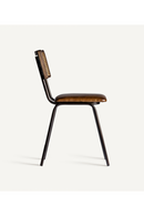 Brown Leather Seat Dining Chair | Vical Home Almstock | Oroatrade.com