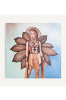 Lady Canvas Art Print | Vical Home Olivia | Oroatrade.com