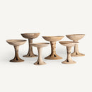 Suar Wood Pedestal Centerpiece | Vical Home Raynal