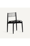 Black Metal Dining Chair (2) | Vical Home Plisse | Oroatrade.com