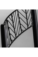 Black Metal Dining Chair (2) | Vical Home Plisse | Oroatrade.com