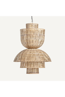 Pleated Rattan Hanging Lamp | Vical Home Plisse | Oroatrade.com