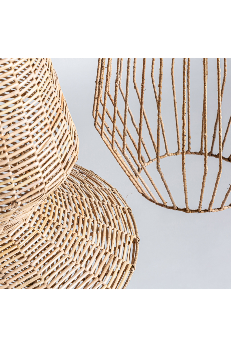 Braided Rattan Hanging Lamp | Vical Home Plisse | Oroatrade.com