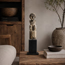 Carved Mango Wood Decorative Figure | Vical Home Ibrahim