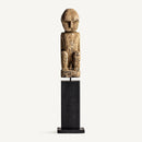 Rustic Wood Statue Decorative Figure | Vical Home Bomani