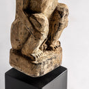 Rustic Wood Statue Decorative Figure | Vical Home Bomani