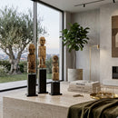 Carved Wooden Statue | Vical Home Ahmed